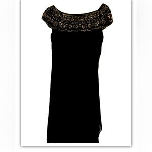 MSK black cocktail dress. Size 6